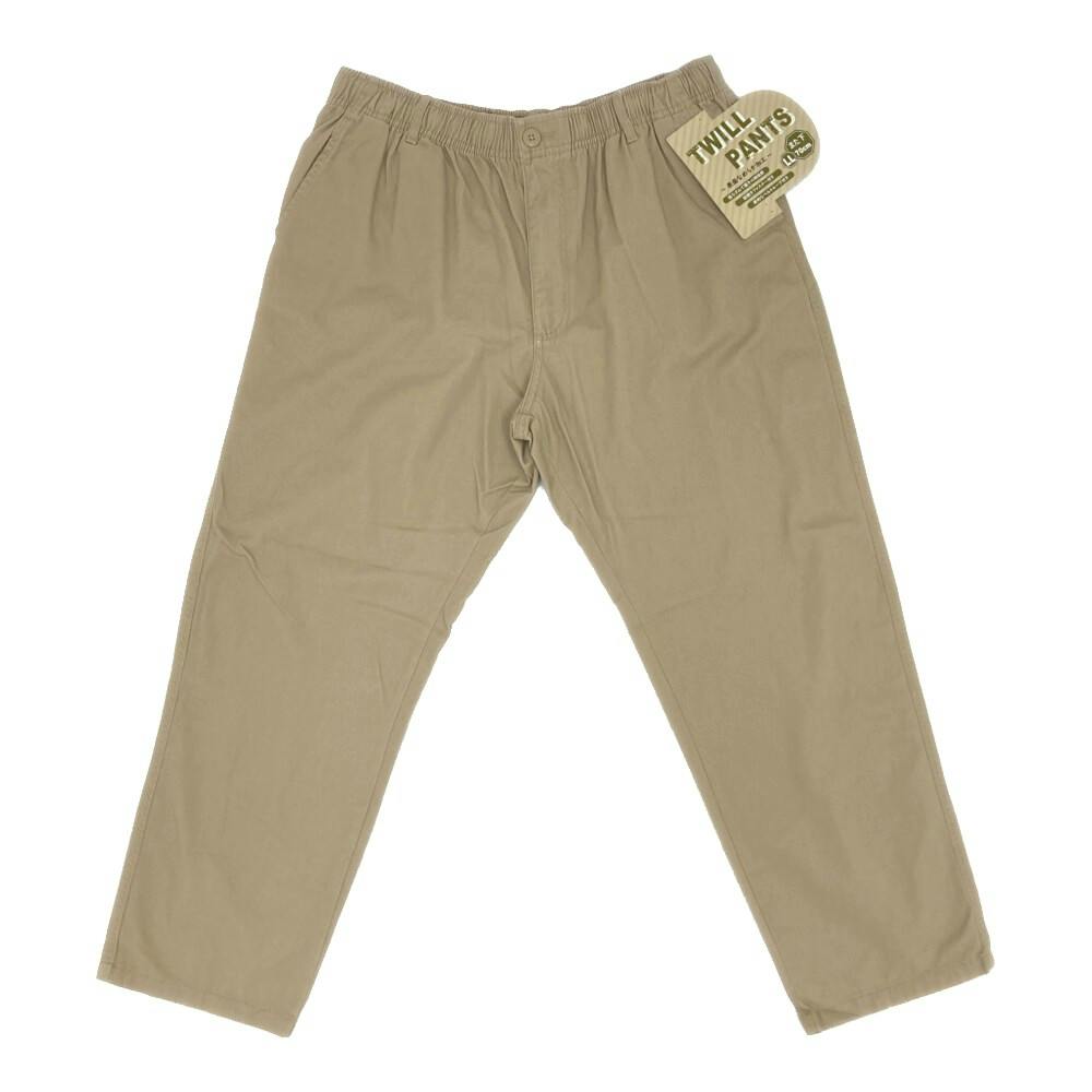 ツイルイージーパンツ ベージュ LL 股下70cm