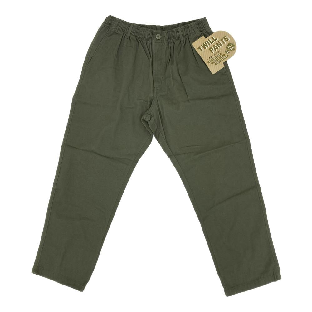 ツイルイージーパンツ カーキー L 股下70cm