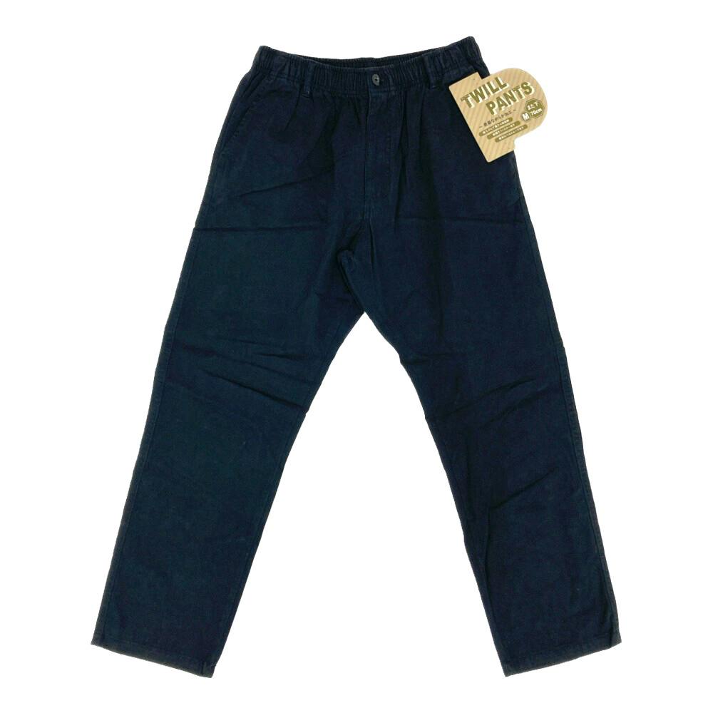ツイルイージーパンツ ネイビー M 股下70cm