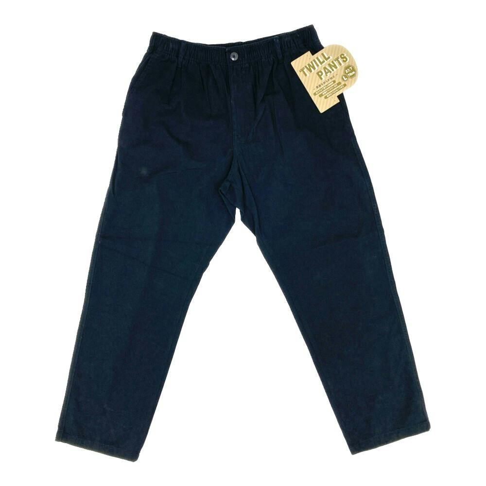 ツイルイージーパンツ ネイビー L 股下70cm | 作業着・作業服・安全靴