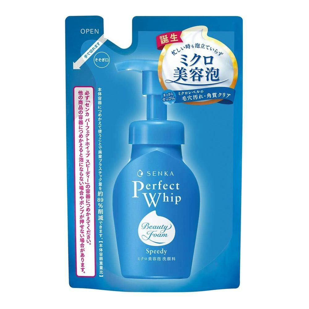 ファイントゥデイ センカ パーフェクトホイップ スピーディー 詰替 130ml 洗顔剤・クレンジング・洗顔用品 ファイントゥデイ センカ パーフェクトホイップ スピーディー 詰替 130ml 洗顔剤・クレンジング・洗顔用品