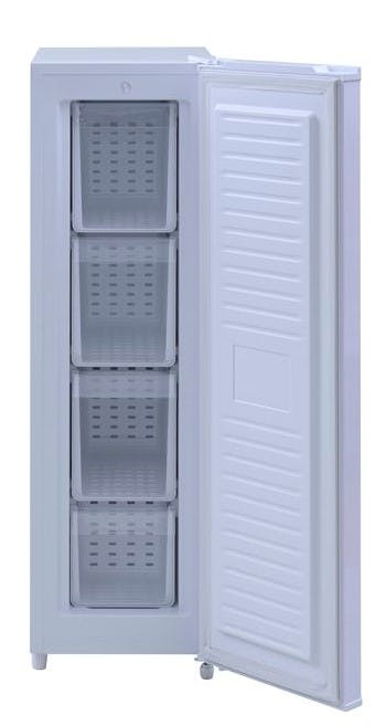 送料無料】70L直冷式スリム冷凍庫 YF-SU70-W【別送品