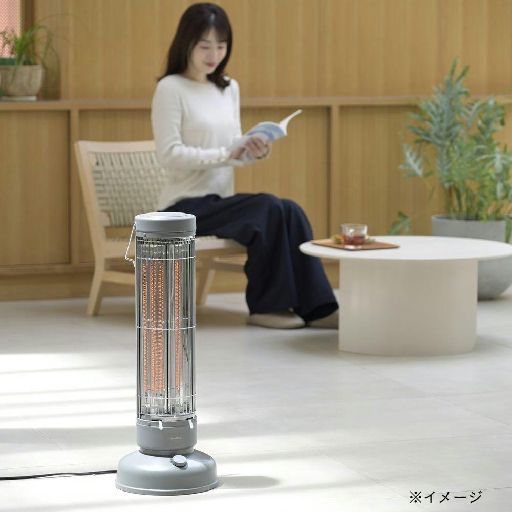 ワイド＆スポット レトロカーボンヒーター グレー DCT-B08 | 空調