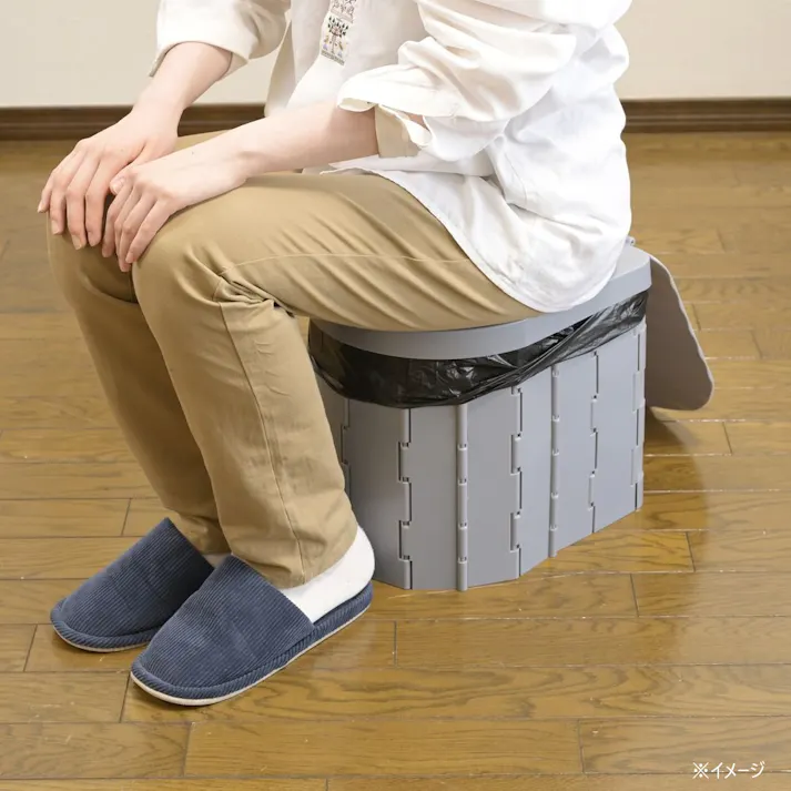折りたたみ式簡単トイレ YKT-12G