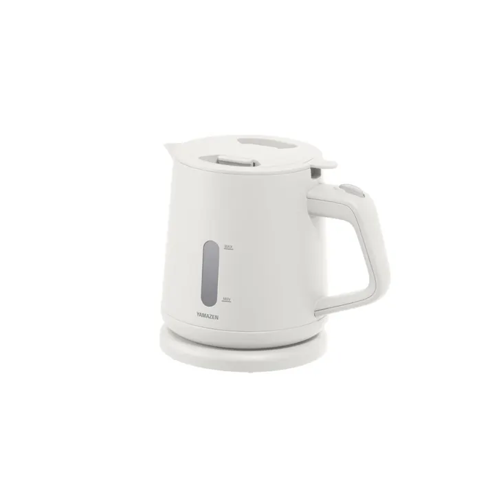 湯こぼれ防止 電気ケトル ホワイト YKU-S1210J(W)