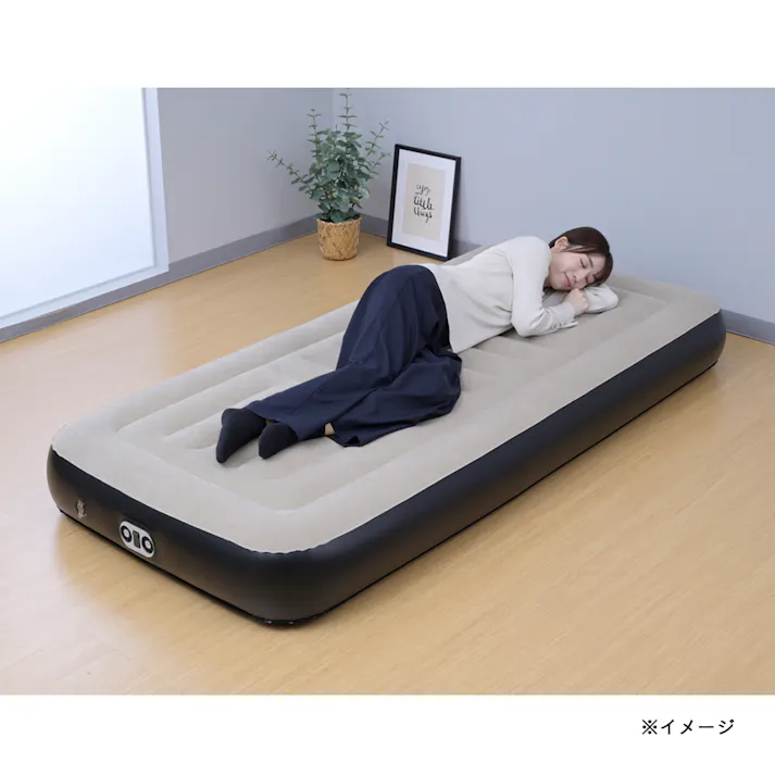 コードレス電動エアベッド CAB-002GY/BK