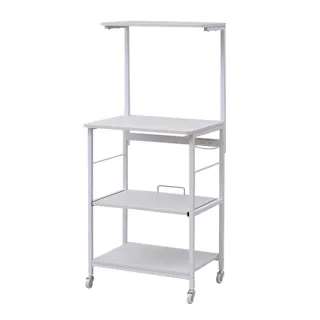 上棚付きレンジラックワイド ホワイト CRW-57T(CWH/SWH)