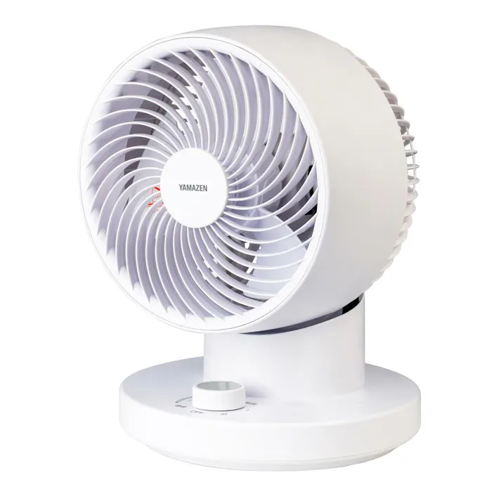 洗えるサーキュレーター ダイヤル式 ホワイト YAS-AC1525W