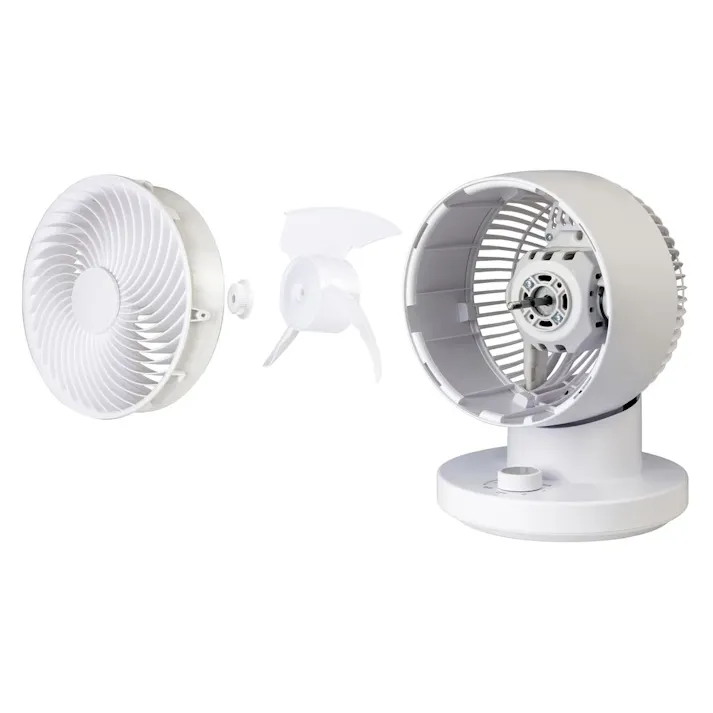 洗えるサーキュレーター ダイヤル式 ホワイト YAS-AC1525W