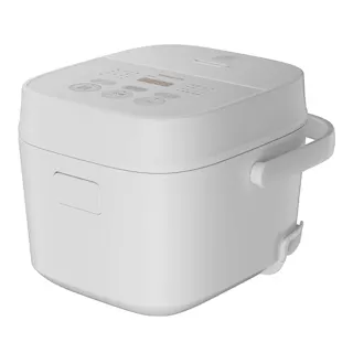 マイコン式炊飯器 3合炊き ホワイト 温度調理搭載 YJT-M05