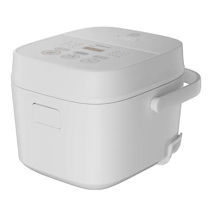 マイコン式炊飯器 3合炊き ホワイト 温度調理搭載 YJT-M05