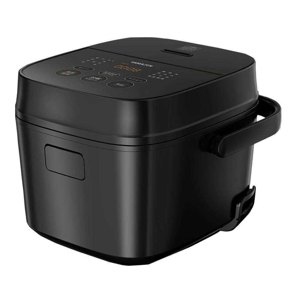 マイコン式炊飯器 3合炊き ブラック 温度調理搭載 YJT-M05