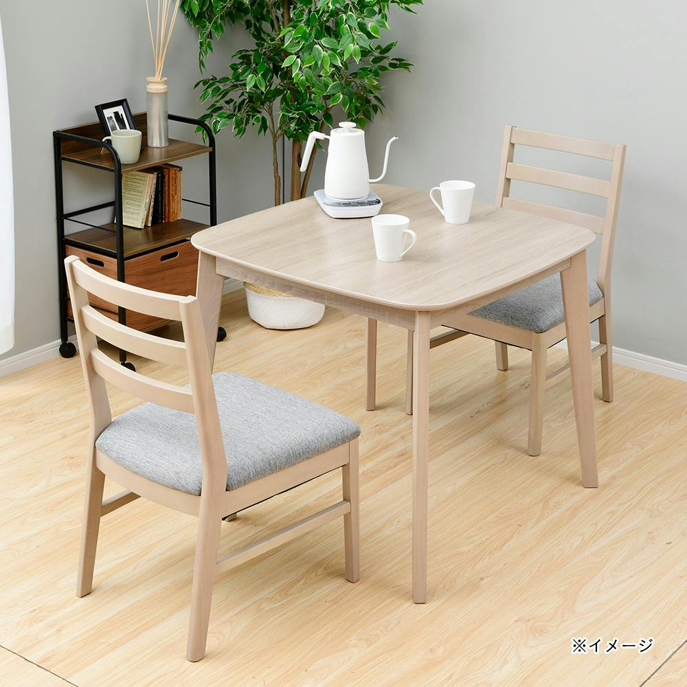 ダイニングこたつテーブル 幅80cm 奥行80cm 高さ70cm CDT-HDN803