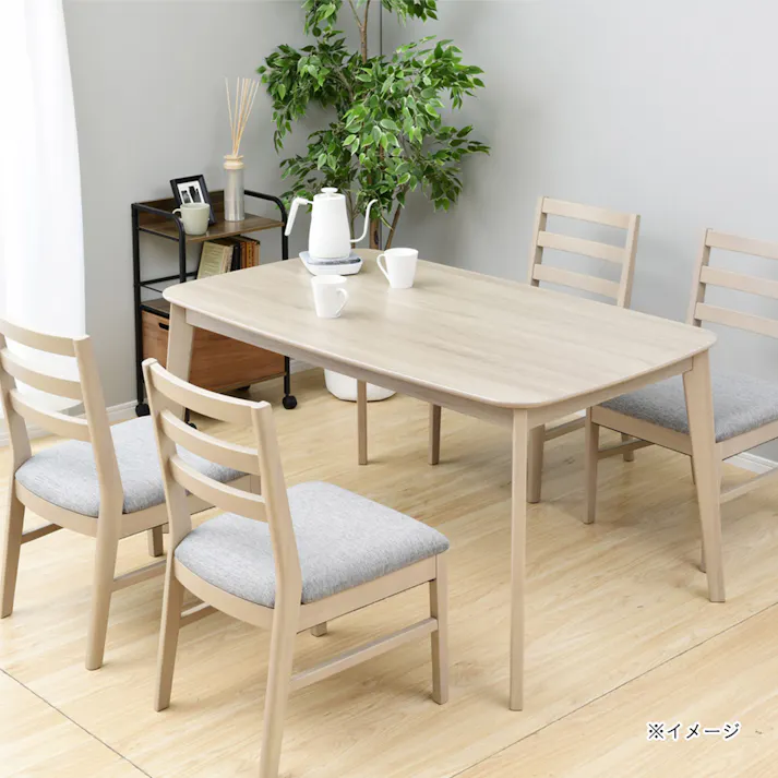 ダイニングこたつテーブル 幅135cm 奥行80cm 高さ70cm CDT-HDN1353【別送品】