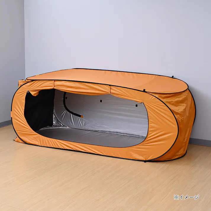 防災ワンタッチテント 縦でも横でも使える 2WAY タテ・ヨコ どっちもテント YTY215OR