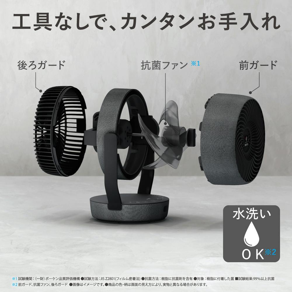 シャープ プラズマクラスター サーキュレーター ライトグレー PK