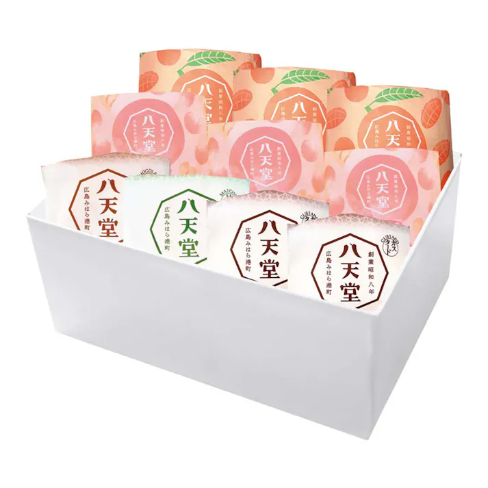 【2023年夏ギフト】「八天堂」夏限定くりーむパン詰合せ【別送品】(販売終了)