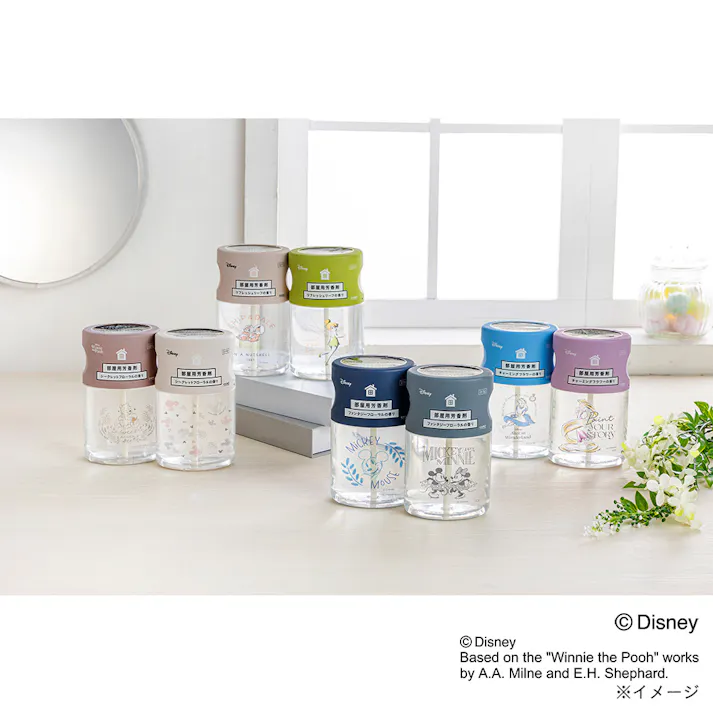 カインズ 部屋用芳香剤 Chic ミッキーマウス ネイビー ファンタジーフローラルの香り 本体 400ml