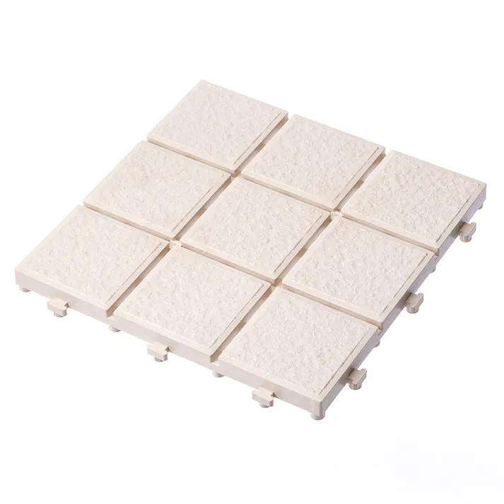 カインズ 樹脂ジョイントデッキ ホワイト ケース 9枚入り