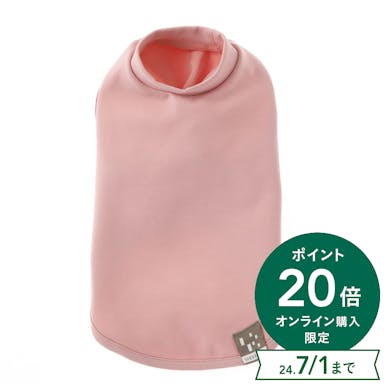 【指定住所配送P20倍・送料無料】スムースカットソー ピンク Sサイズ ペット服(犬の服)