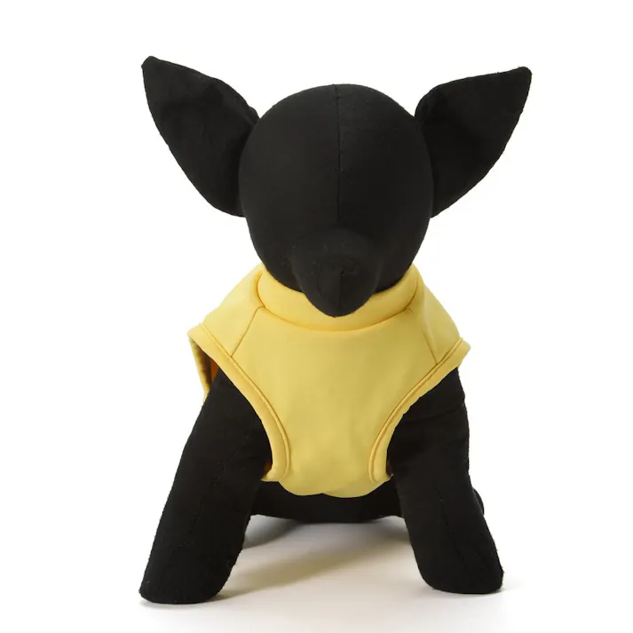 【送料無料】スムースカットソー イエロー 2Lサイズ ペット服(犬の服)
