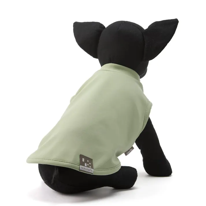 【送料無料】スムースカットソー グリーン Sサイズ ペット服(犬の服)