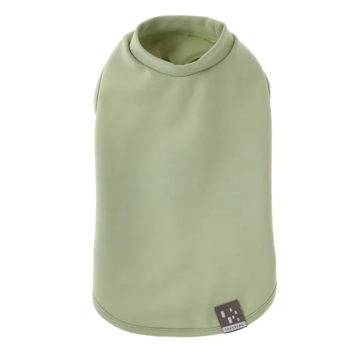 【送料無料】スムースカットソー グリーン Mサイズ ペット服(犬の服)(販売終了)