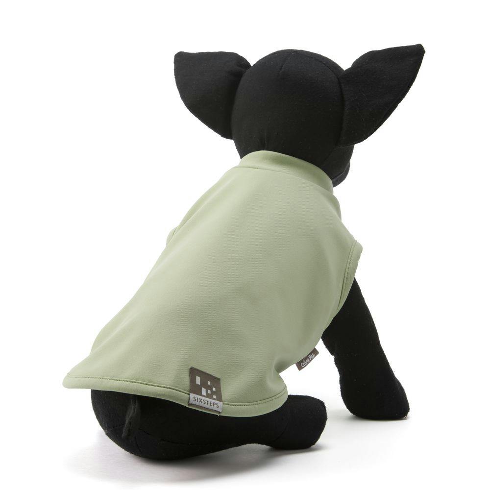 送料無料】スムースカットソー グリーン Mサイズ ペット服(犬の服