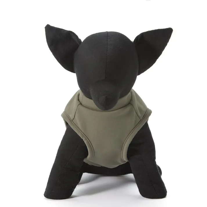 【送料無料】スムースカットソー オリーブ 2Lサイズ ペット服(犬の服)