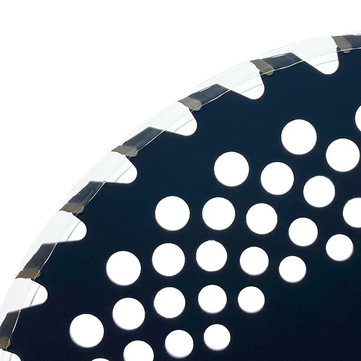 草がからまりにくいフッ素加工チップソー 230×36P