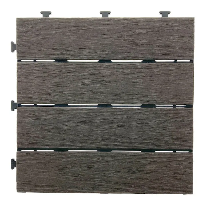 カインズ 人工木ジョイントデッキ ST ダークブラウン 6枚入