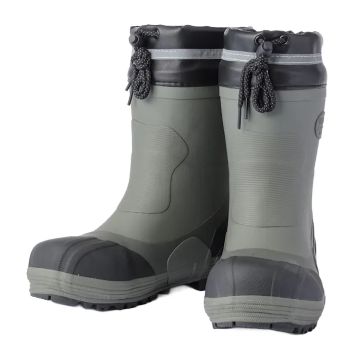 カインズ 先芯入紳士裏ドライ ショート長靴 3L ダークグレー COB-04