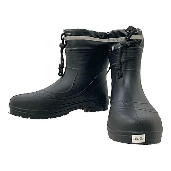 カインズ 軽くて柔らかい紳士フィットショートブーツ LL ブラック