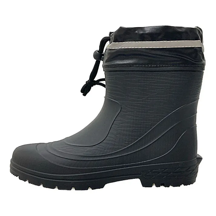 カインズ 軽くて柔らかい紳士フィットショートブーツ 3L ブラック