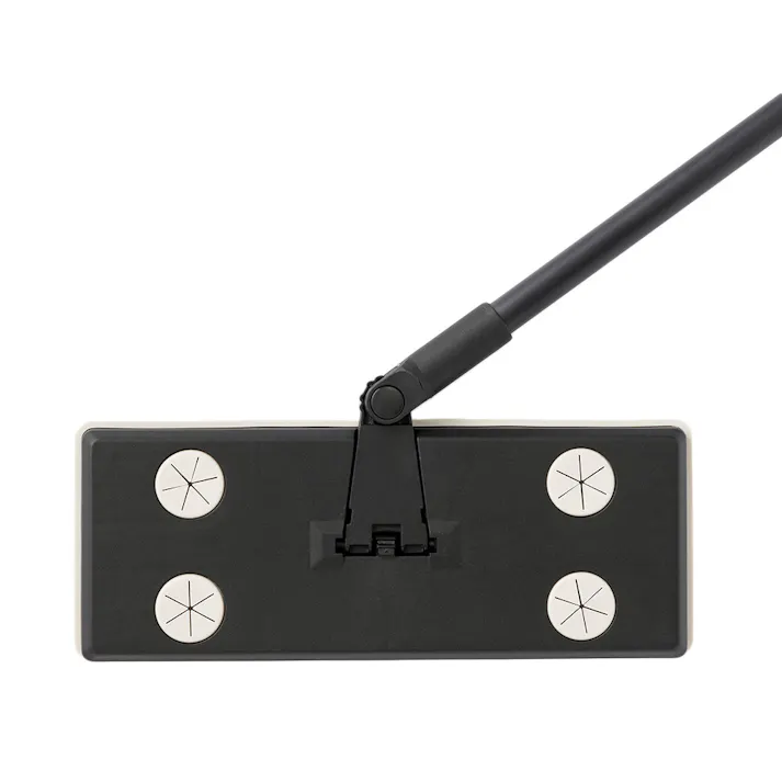 すき間が掃除しやすい フローリングワイパー ブラック