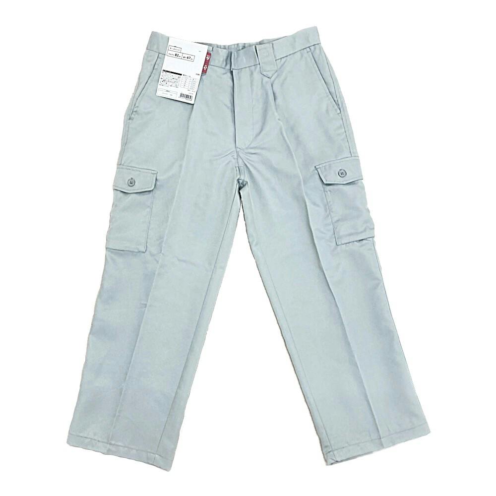 HDW100カーゴパンツ グレー ウエスト82cm 股下67cm 作業ズボン・スラックス
