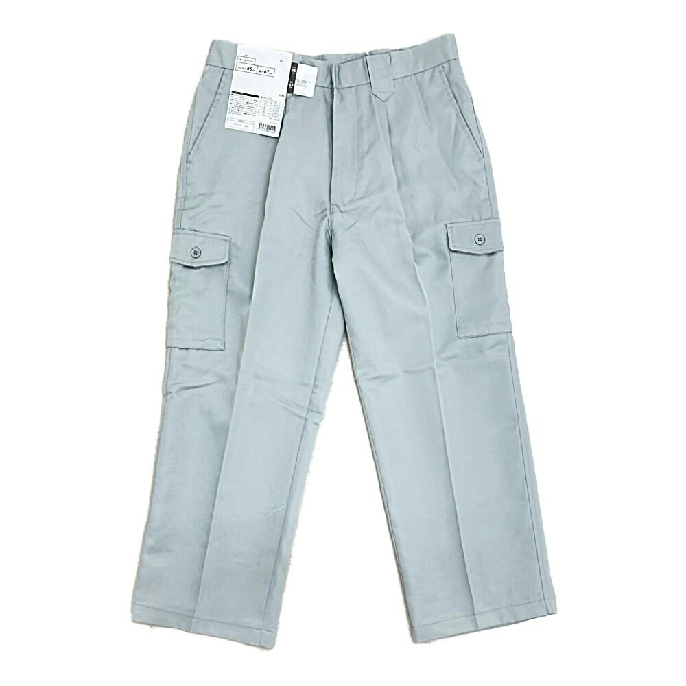 HDW100カーゴパンツ グレー ウエスト85cm 股下67cm 作業ズボン・スラックス