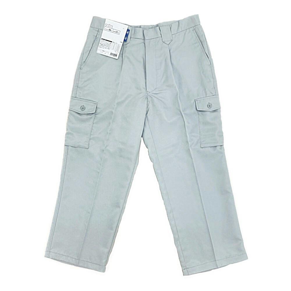 HDW100カーゴパンツ グレー ウエスト88cm 股下67cm 作業ズボン・スラックス
