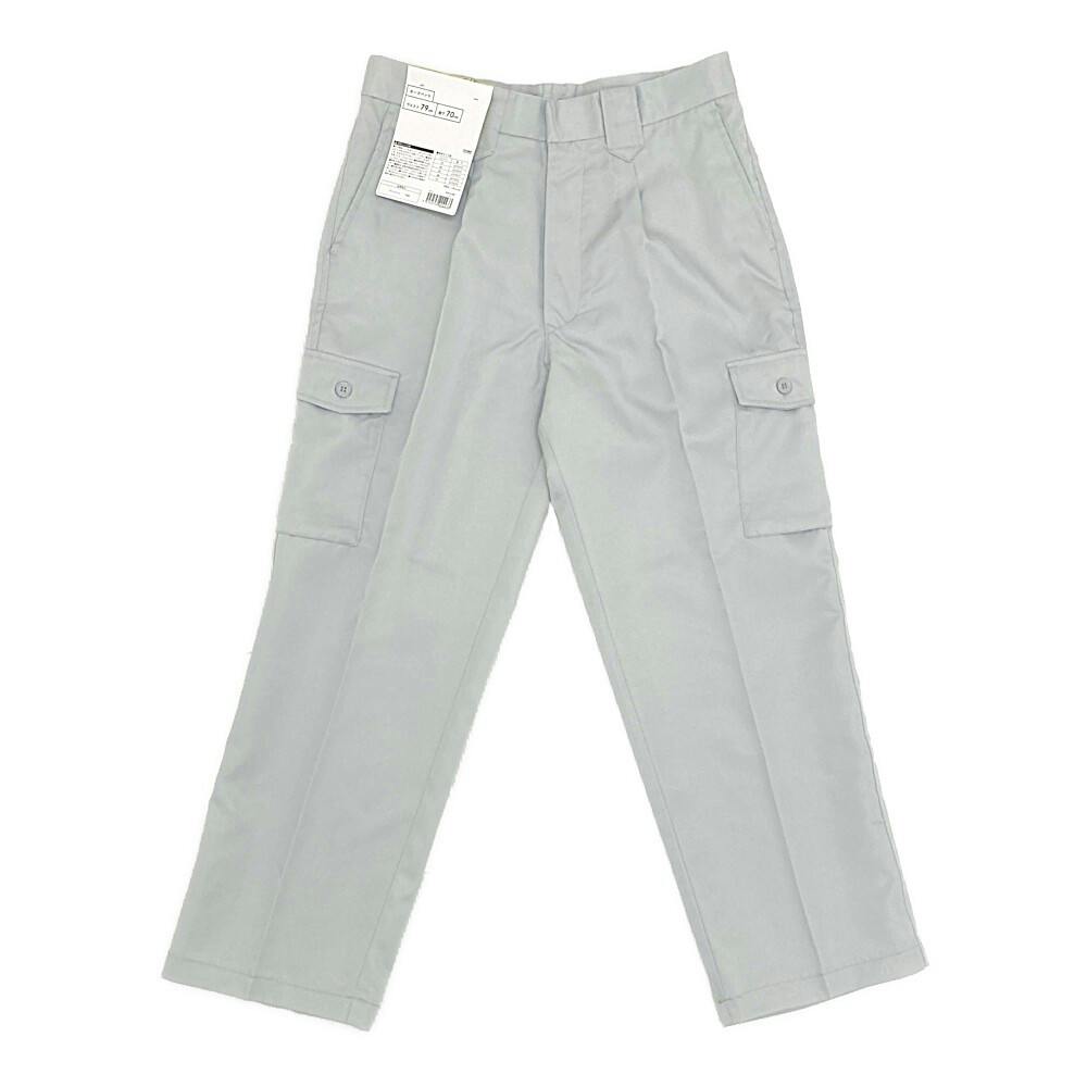 HDW100カーゴパンツ グレー ウエスト79cm 股下70cm 作業ズボン・スラックス