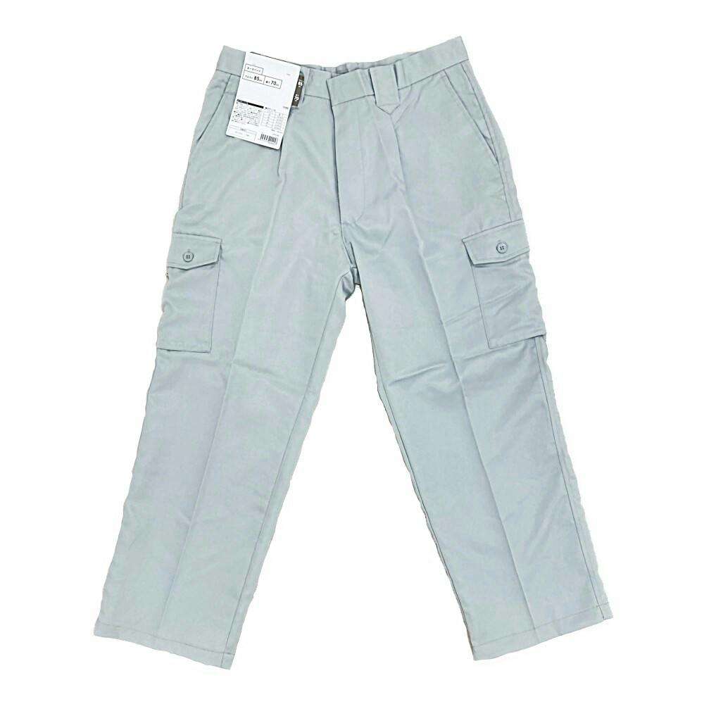 HDW100カーゴパンツ グレー ウエスト85cm 股下70cm 作業ズボン・スラックス