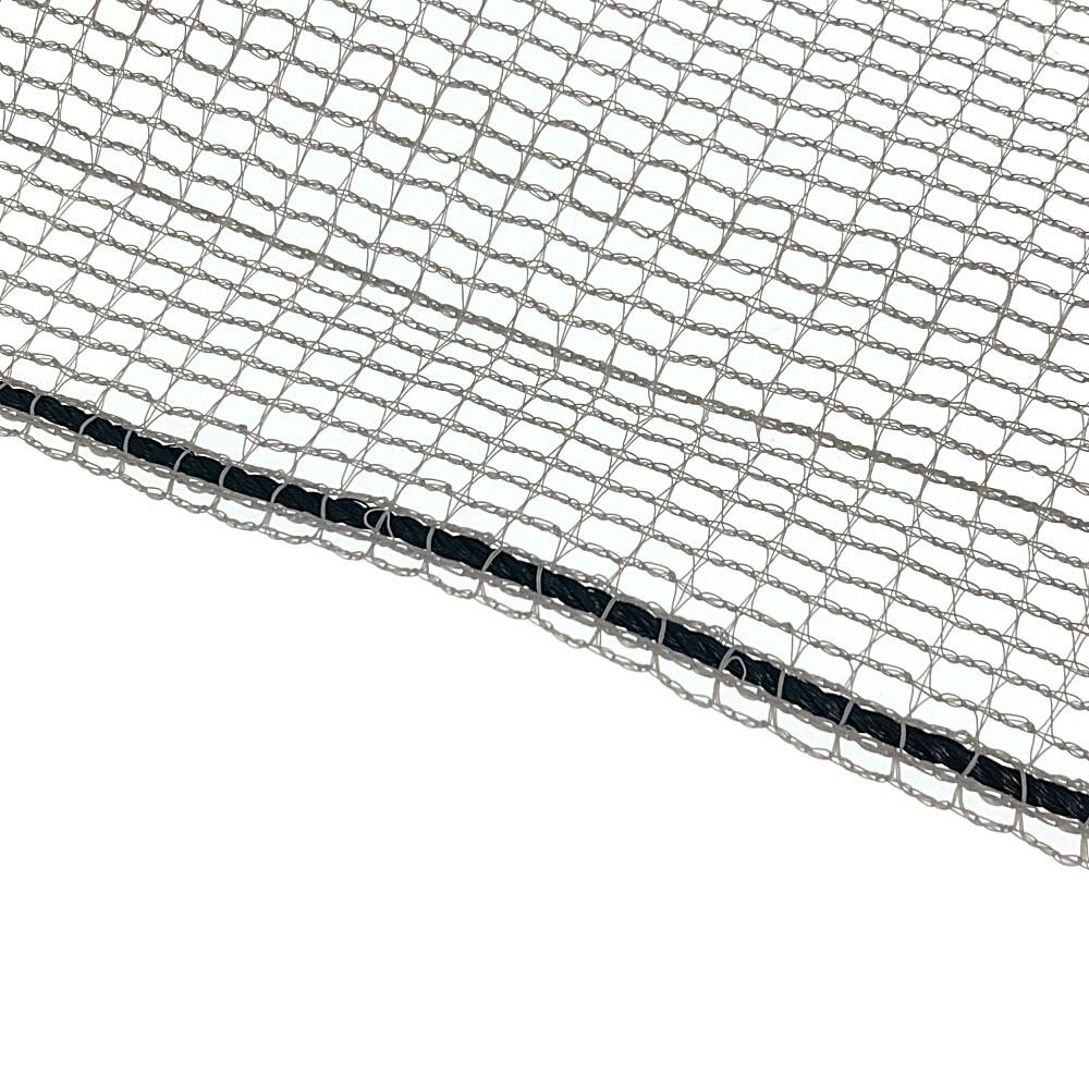 防砂ネット　グレー ベランダ向け防風ネット 幅約90cm×長さ約3.6m(2mm目合い