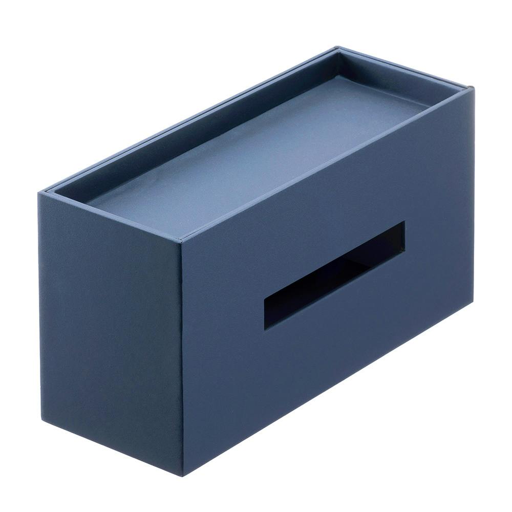 ティッシュケース ネイビー | インテリア雑貨・生活雑貨 通販