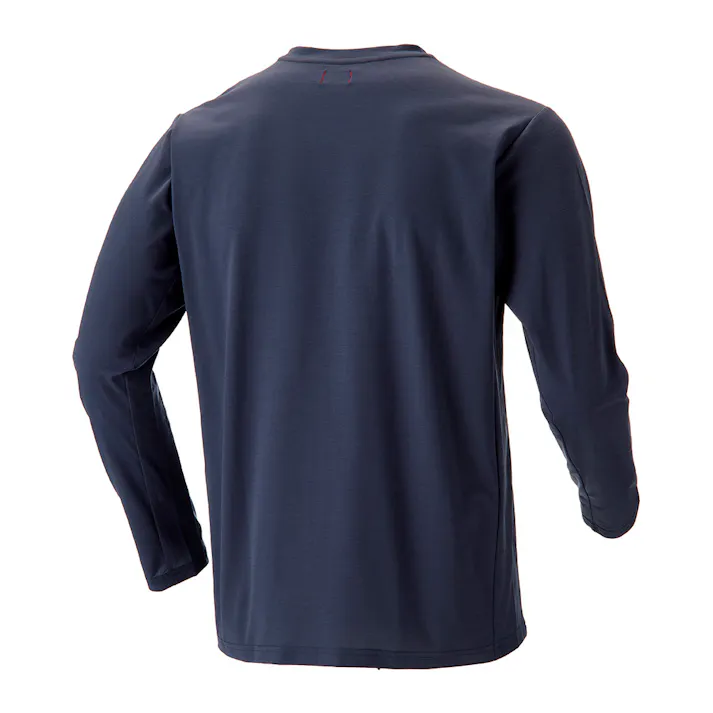 EDW Tシャツ 長袖 L ネイビー