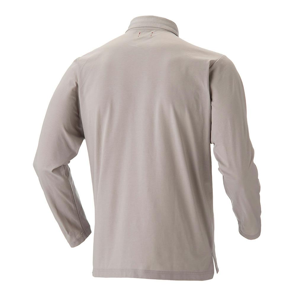 長袖ポロシャツ　プライムニット プリーツスカート　グレー　サイズS 秋冬　新品 EDW ポロシャツ 長袖 M グレー | 作業着・作業服・安全靴 通販