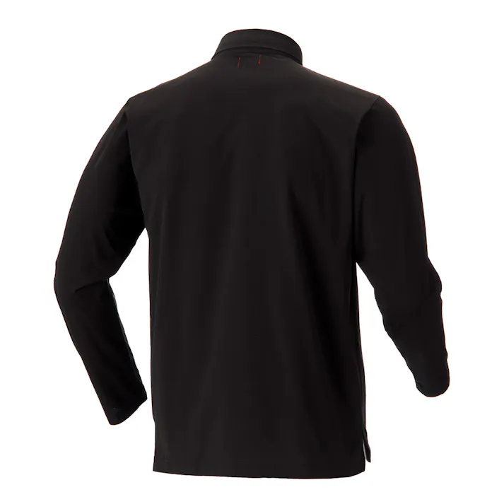 EDW ポロシャツ 長袖 M ブラック