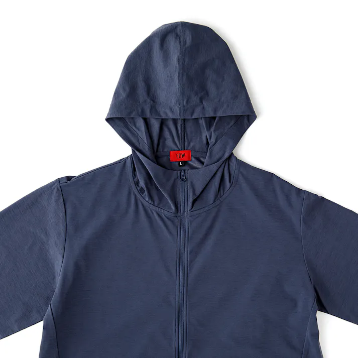 EDW フルジップパーカー M ネイビー