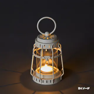 カインズ キャンドルランタン アイボリー