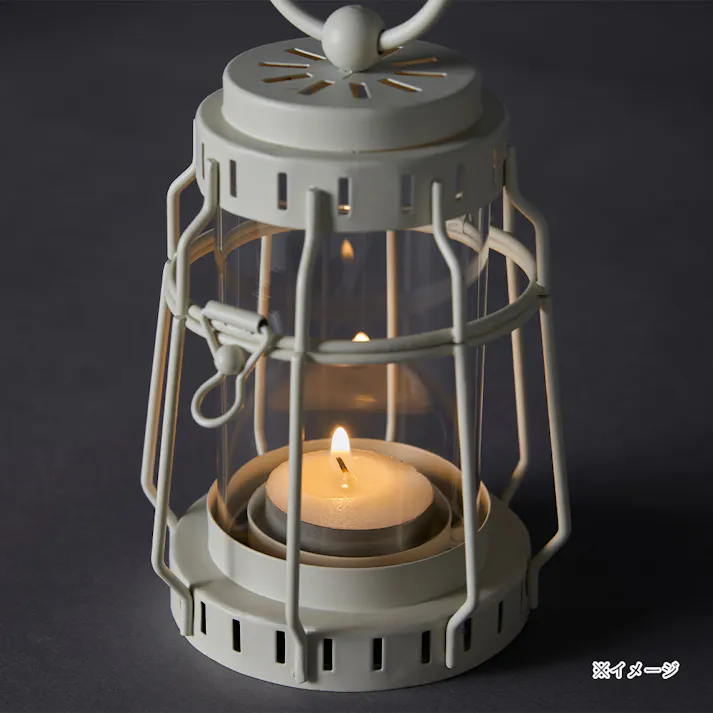 カインズ キャンドルランタン アイボリー