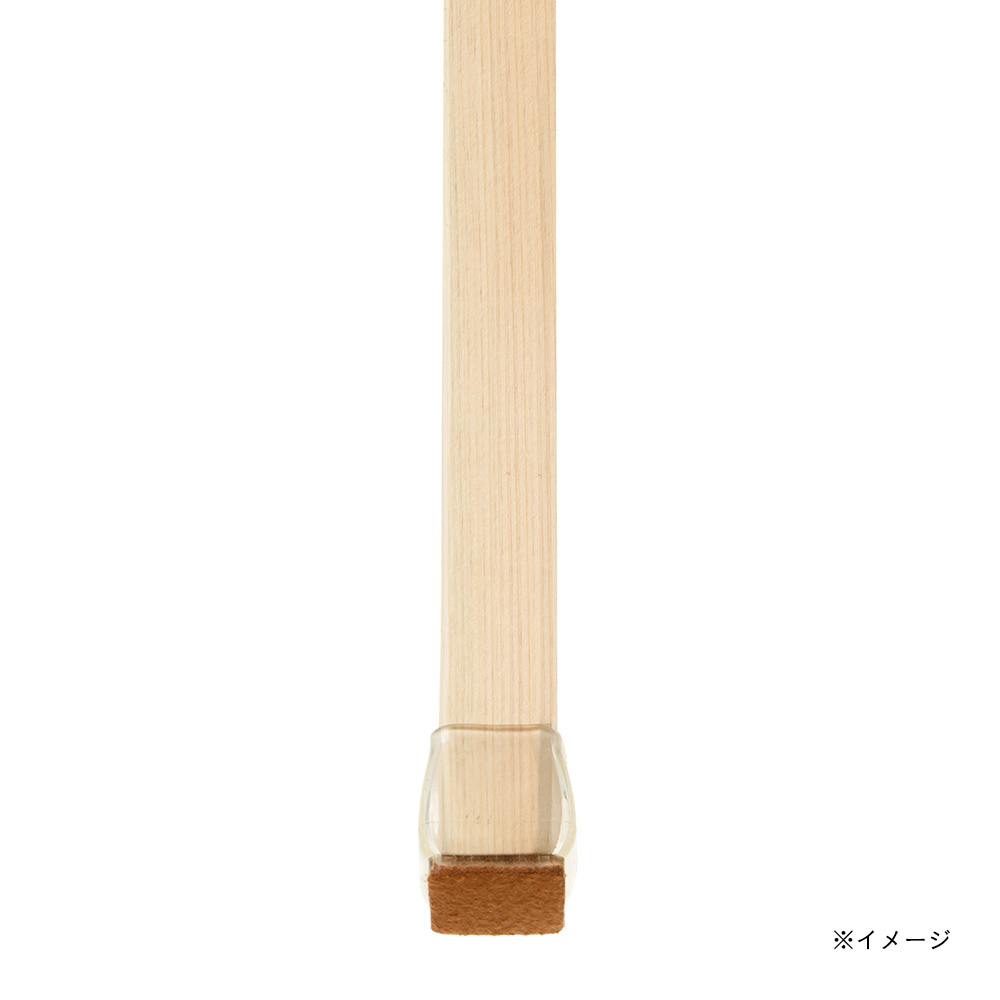 チェア脚カバー 角 対応脚サイズ15~20mm クリア 座椅子 チェア脚カバー 角 対応脚サイズ15~20mm クリア 座椅子