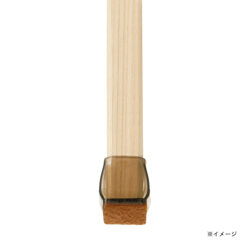 チェア脚カバー 角 対応脚サイズ15~20mm ブラック 座椅子 チェア脚カバー 角 対応脚サイズ15~20mm ブラック 座椅子